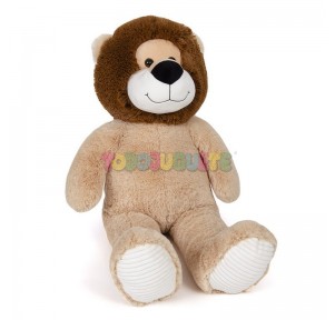 Peluche León 100 cm Beige