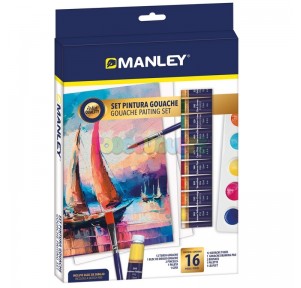 Manley Set Pintura Gouache