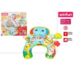 Cojín Musical con Sonajeros Winfun