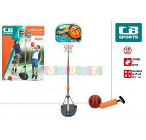 Canasta Baloncesto con Balón