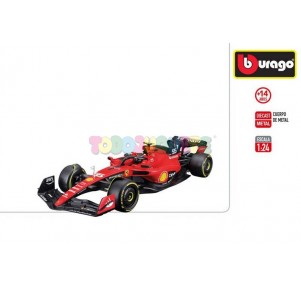 Coche Metal 1:24 F1 Ferrari Carlos Sanz Burago