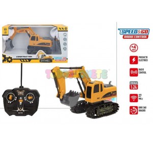 Excavadora radio control 1:24 Speed & Go