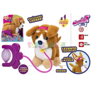 Peluche Perrito con Sonidos Sprint Puppy