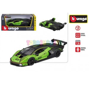 Coche Metal 1:24 Racing Lamborghini Essenza Burago