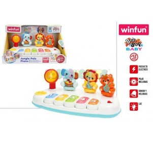 Baby Piano Junlga con Melodías Winfun