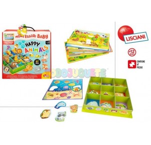 Juego Montessori Cajas de Animales