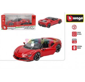 Coche Metal 1:24 Ferrari SF90 Stradale Burago