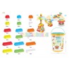 Cubo 232Bloques Multicolor Tapa Figuras Encajables