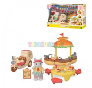 Sylvanian Family Puesto de Hamburguesas