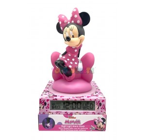 Lámpara 3D Despertador Minnie