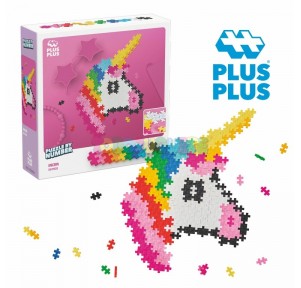 Plus Plus Puzzle By Number Unicornio 250 piezas