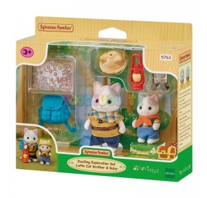 Sylvanian Family Set Exploradores Hermanos Gato