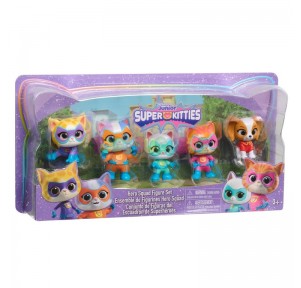 Super Kitties Set Figuras Hero Squad