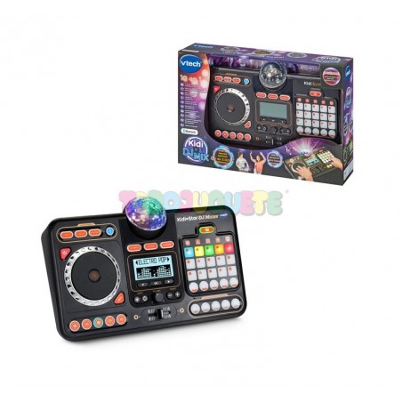 Mix Kidi DJ – Mesa De Mezclas Musical Con Luces, Micrófono, Efectos Y Carga USB, Para Niños De Todas Las Edades