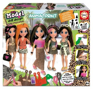 My Model Doll Design Animal Print