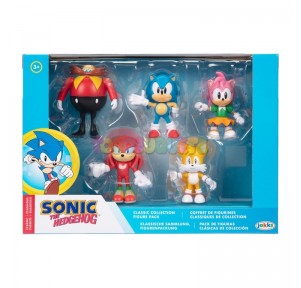 Sonic Set 5 Figuras 6cm