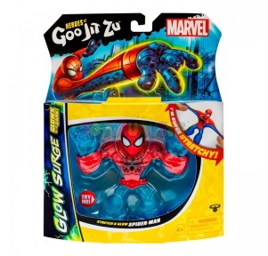 Héroes Goo Jit Zu Marvel Spiderman Glow Surge