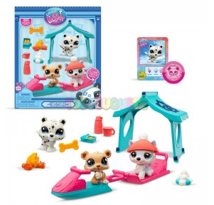 Littlest Pet Shop Set Snow Day