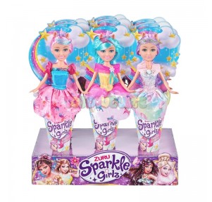 Muñeca Sparkle Girlz Princesa Unicornio Cono Surt