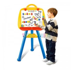 Pizarra Magnética Creative Art Easel 82pzs ABC+123