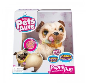 Pets Alive Perrito Pug mueve la cola