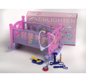 Cuna para Muñeca con 7 accesorios Doctor Enlighten