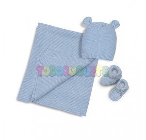 Set toca gorro y peucos Interbaby