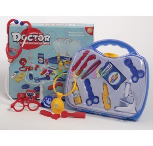 Maletín Doctor Azul 16 piezas Medical Kit