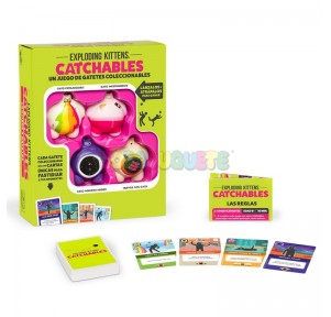 Juego Exploding Kittens Catchables Core Pack