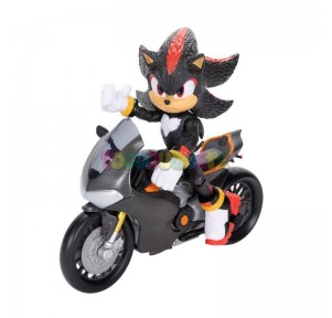 Sonic 3 La Película Figura Shadow 13cm + Moto