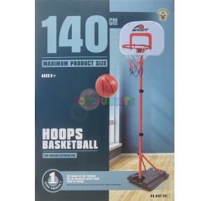 Canasta con Pie Hoops Basketball 140 cm