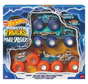 Hot Wheels Monster Trucks Camión y Big Rings