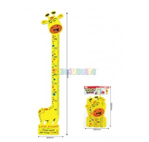 Medidor Jirafa 146 cm Foam Growth Chart