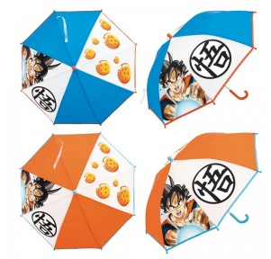 Paraguas Transparente 46 cms Dragon Ball