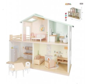 Casa Muñecas Madera Muebles WooMax