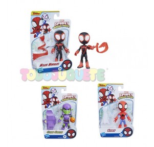 Spidey Amazing Friends Figuras Héroes 10cm