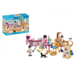 Cafetería para Gatos Playmobil