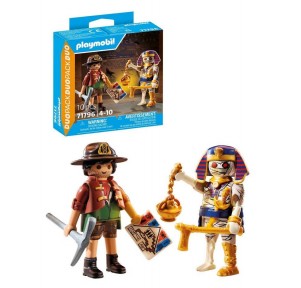 Cazador de Tesoro y Momia Playmobil