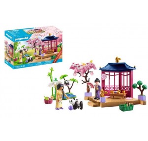 Jardín Asiático con Panda Playmobil
