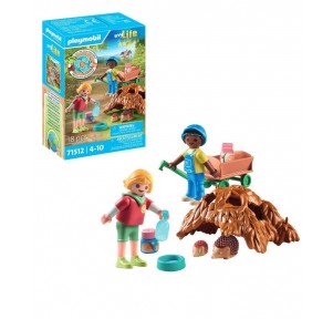 Cuidados de la Familia de Erizos Playmobil