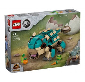 Lego Jurassic World Bumpy Bebé: Ankylosaurus