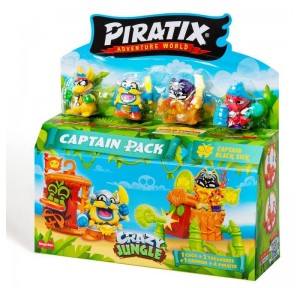 Piratix Crazy Jungle Pack Captian Surtido