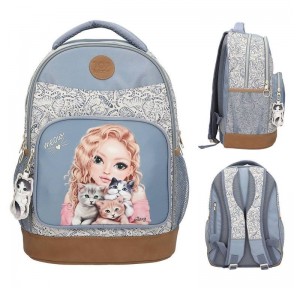 Top Model Mochila Escolar Cat Love
