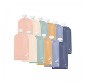 Bolsas reutilizables alimentos 200 ml 12 uds Jane