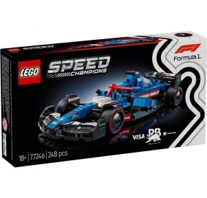 Lego Speed Champions Visa Cash App RB Vcarbon F1