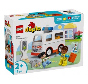 Lego Duplo Ambulancia y Conductor