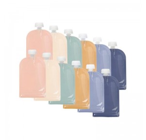 Bolsas reutilizables alimentos 100 ml 12 uds Jane