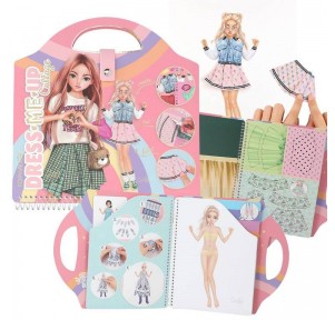 Top Model Cuaderno Collage Dress