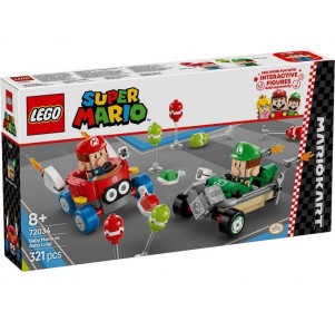 Lego Super Mario Kart: Bebé Mario vs.Bebé Luigi