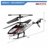 Helicóptero R/C 20 cm 3.5ch Speed Go